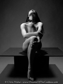 My Collar Black and White Studio Nude Fine by DreamsOfTheGoddess on We Heart It. http://weheartit.com/entry/8624505