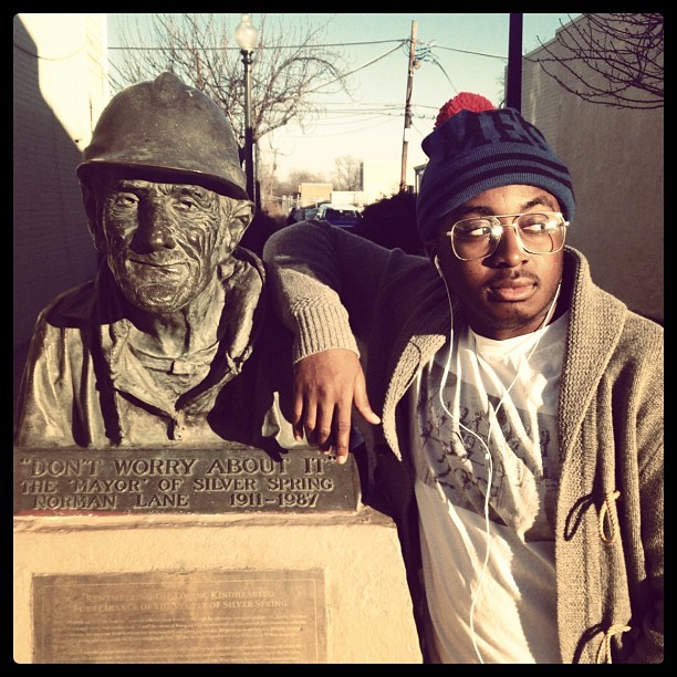 Me and Norman Lane chillin’ lol.