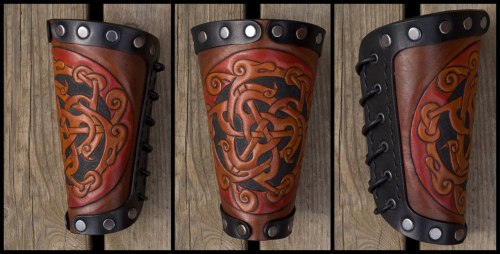 Viking bracer by Woodenswolf(Check out his other work)