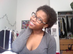 just diggin on my fro super hard today. 