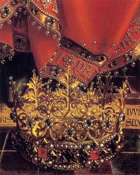 + Tidbit: The scholar who directed the hi-res imaging of the Ghent Altarpiece comes to L.A. to discuss it on October 4.
mirroir:
“ Jan van Eyck, Ghent Altarpiece: God Almighty (detail)
”
