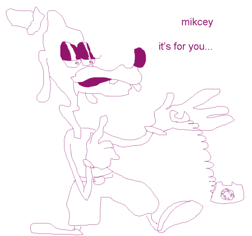 chickensnack:  anthony threatened to hurt me if i didn’t draw goofy  I’d say this is pretty GOOFY