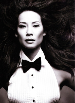 bohemea:  Lucy Liu - L’Uomo Vogue by Mark