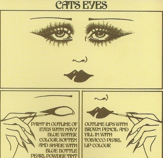 sylvysparrow:  20s makeup tutorial. 