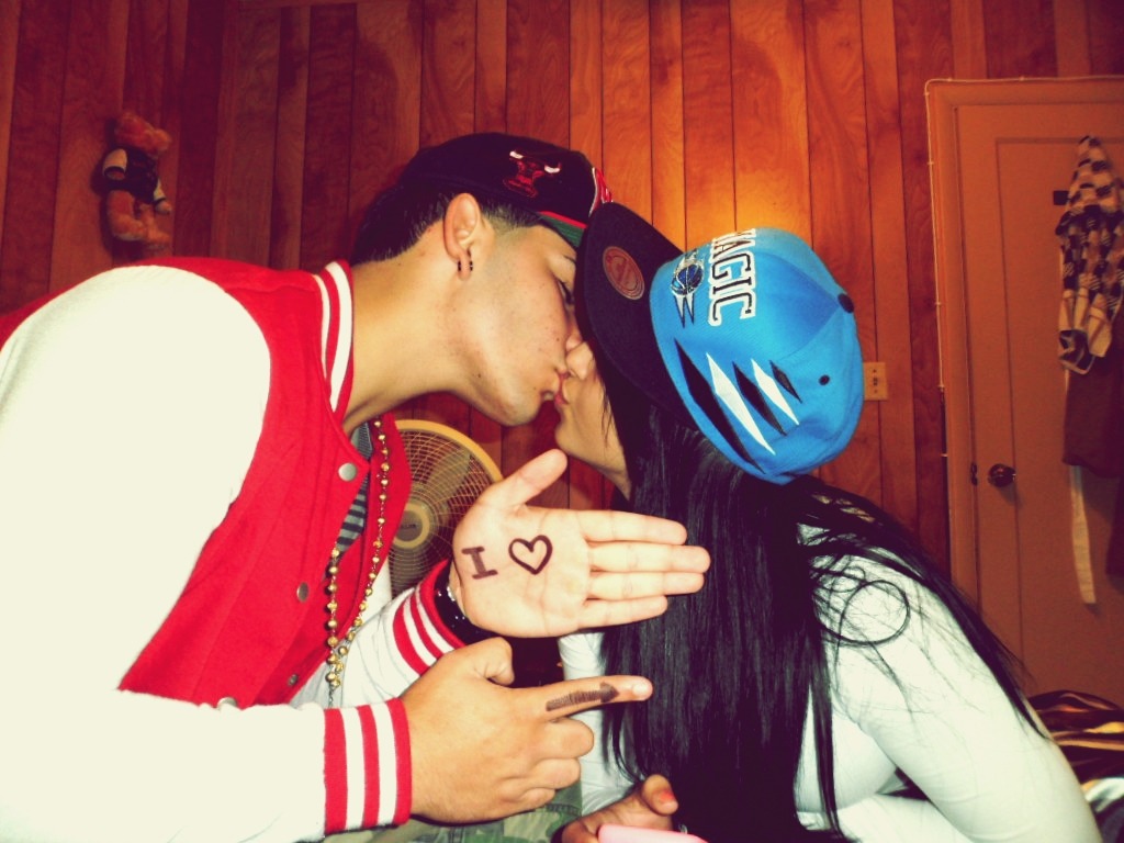 Tumblr cute couples with swag kissing