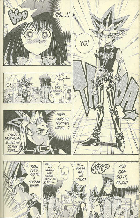 ygocanonshuffle:I just love the way he talks on this page.YO!Good morning Yugi!IT IS!We could get so