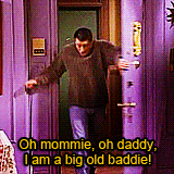  Character Photoset: Joey Tribbiani Cause I’m a Tribbiani! And this is what we