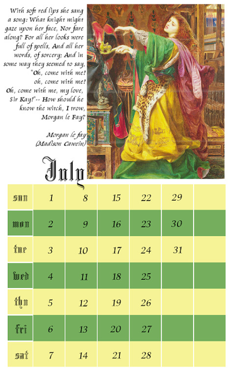 DOWNLOAD ARTHURIAN CALENDAR 2012 (VERSION 1)