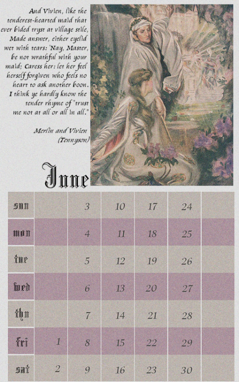 DOWNLOAD ARTHURIAN CALENDAR 2012 (VERSION 2)It was so hard creating this X°D but I hope it&rsquo;s o