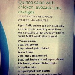 I saw this recipe in Cooking Light magazine for jan/feb and it looks soooo good. Sometimes I buy a magazine for just one recipe :-) (Taken with instagram)