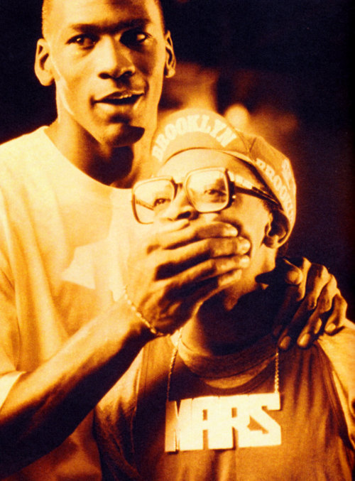 thedopestudio:  michael jordan x spike lee 