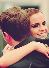  FAVORITE FRIENDSHIPS → Emma Watson and Daniel Radcliffe  “The girl could look