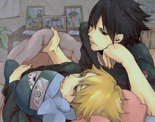 xxxxdxxxxa:  SasuNaru Doujin  porn pictures