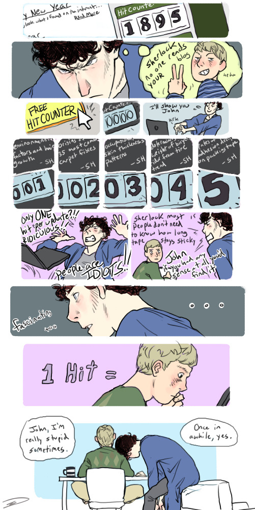 long comics about nothing apickuptruckandthedevilseyes: -Spoiler- Sherlock puts a