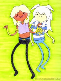 fangirlinginleatherboots:  Thiefshipping: ADVENTURE TIME STYLE. What am I doing with my life? 
