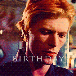 HAPPY 66TH BIRTHDAY, DAVID BOWIE↳  january 8th, 1947