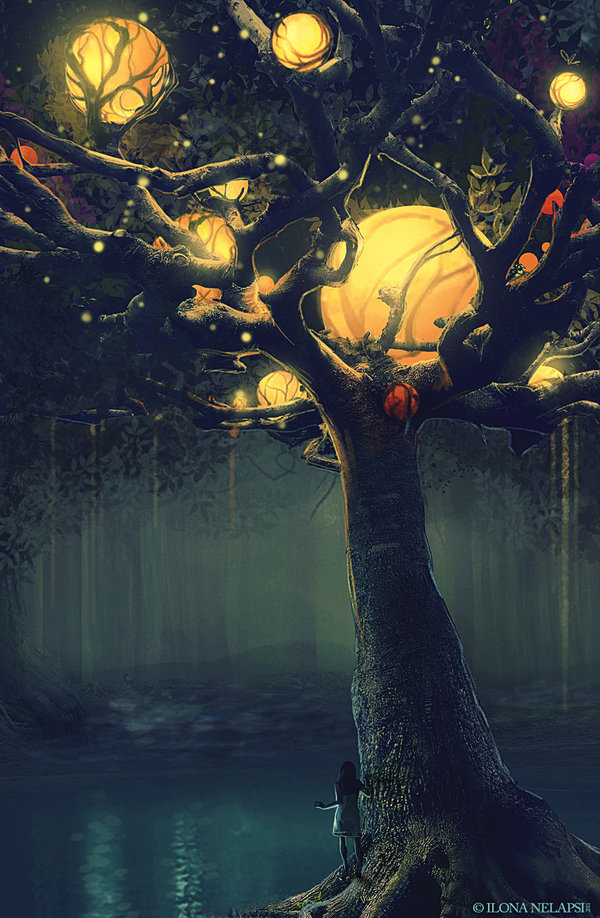 sav3mys0ul:  (via Tree of dreams by *Ilona-Nelapsi on deviantART) 