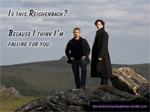 Sex bbcsherlockpickuplines:  “Is this Reichenbach? pictures