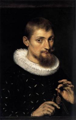 missfolly:  Portrait of a Young Scholar, 1597, by Peter Paul Rubens 