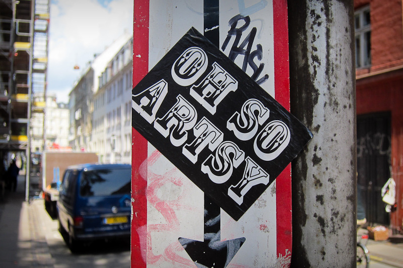 Sticker, Copenhagen 2011