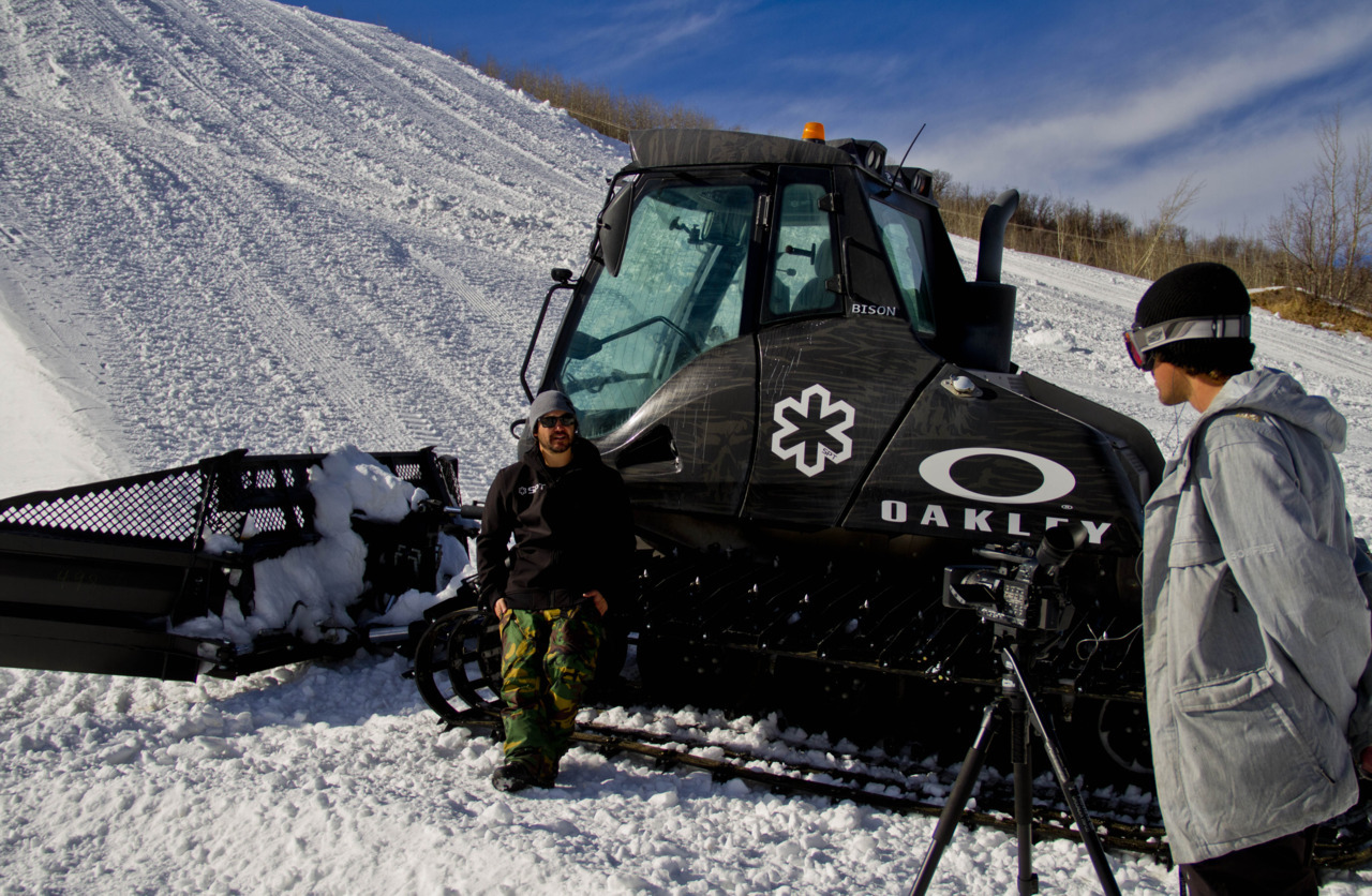 xgames:  The third Road to X webisode is in the works. Here are some shots of Aspen