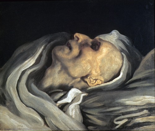 cavetocanvas:  Théodore Géricault, After Death, A Study, 1818-19 