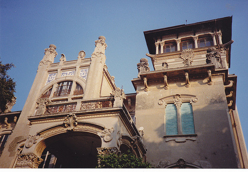 secesia:  Villa Zanelli by Gottardo Gussoni, Savona. 