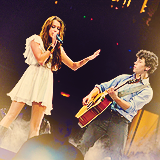 s-mileys:  Cyrus & Jonas relationship. 