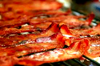 Nothing makes a situation better than bacon