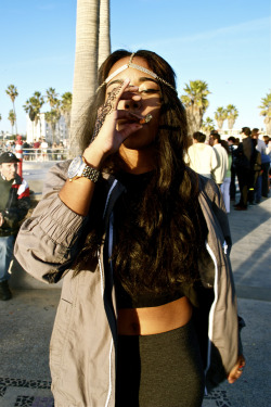 rachardwolf:  Charda blazing on Venice Beach