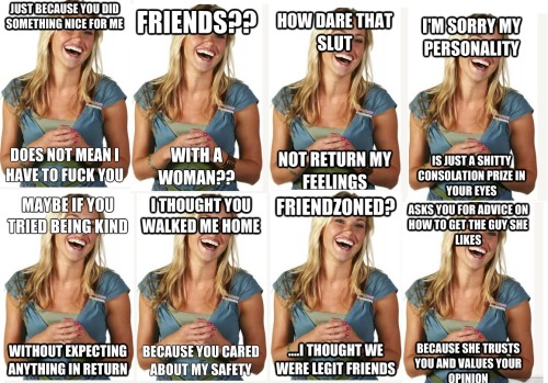 fuckyeahfeminists:”Friend Zone Fiona” turned into “Reasonable Fiona Who Unfortunately Happens To Be 