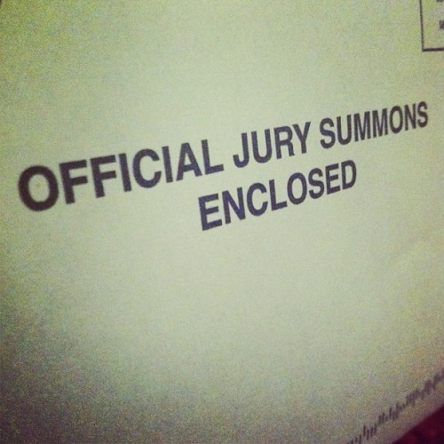 Damnnniiiitt #jury #duty (Taken with instagram)