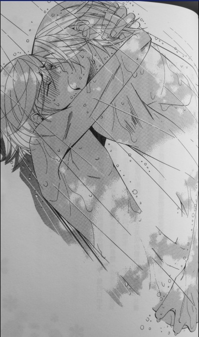 usami-akihiko:  uchiha-yumiko:   Junai Romantica vol.6  Translated in chinese here: http://tieba.baidu.com/p/1286917301?pn=1  I love the one where they kiss holding pinkies 