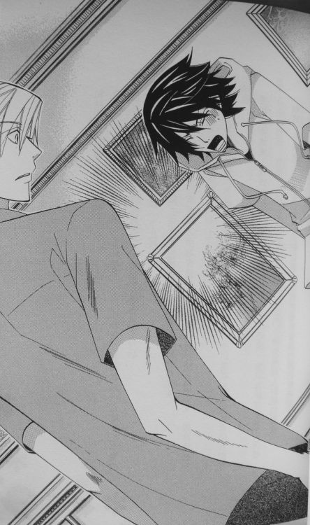 usami-akihiko:  uchiha-yumiko:   Junai Romantica vol.6  Translated in chinese here: http://tieba.baidu.com/p/1286917301?pn=1  I love the one where they kiss holding pinkies 