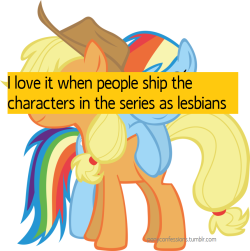 Rainbowdash-Likesgirls:  Ponyconfessions:  12/23/2011 I Know A Lot Of People Hate