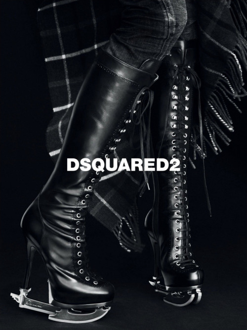 OMG! &hellip;&hellip;&hellip;&hellip;&hellip;..reupload Heels! DSquared2 ‘Skate Moss’ Boots 2011