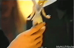 mj-rocks:  mymjjtribute: The day he bought the famous statue of Tinkerbell, Lladro