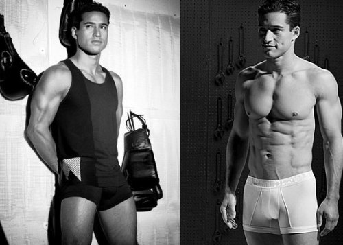 jakeprescott:  Mario Lopez for Rated M Underwear 