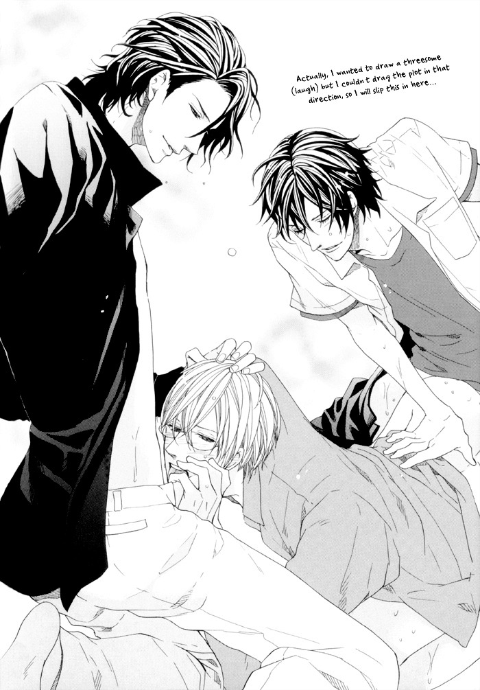 yuki-loves-yaoi:  Hottest threesome but this didn’t happen on the manga. Haha.