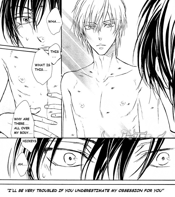 yuki-loves-yaoi:  Oooh! Lots of hickeys you got there, Nanao-san! ♥ 