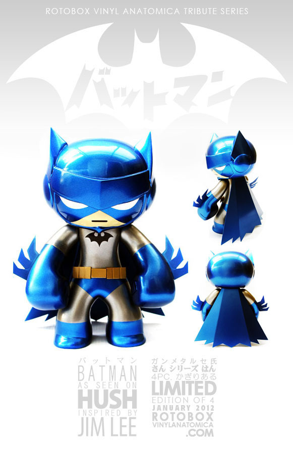 vyntic:  Batman Hush Celsius - by Rotobox From the Rotobox Vinyl Anatomica Tribute