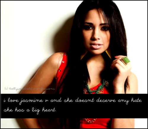 &ldquo; i love jasmine v and she doesnt deserve any hate she has a big heart. &rdq