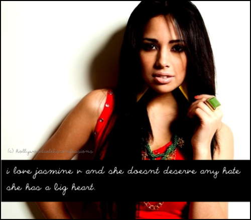 “ i love jasmine v and she doesnt deserve any hate she has a big heart. ”