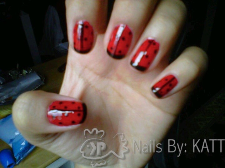 My first nail art haha