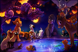 deviantart:  The Gathering of Disney by *TamberElla 