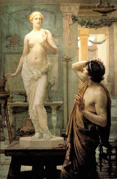 :  Pygmalion and Galatea - Ernest Normand (1886) 