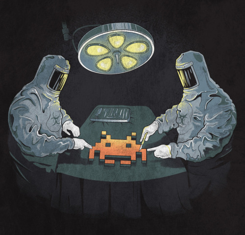 magnolius:  Alien Autopsy by Chris Rowson 