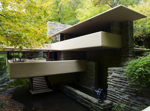 theabsolution:‘Fallingwater House’ (Mill Run, Pennsylvania) by Frank Lloyd Wright