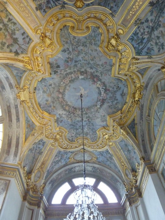 a-l-ancien-regime:  Ceiling decoration at Palazzo Madama in Turin, Italy 