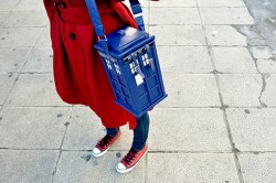 doctorwho:  TARDIS Purse of the Day: Although